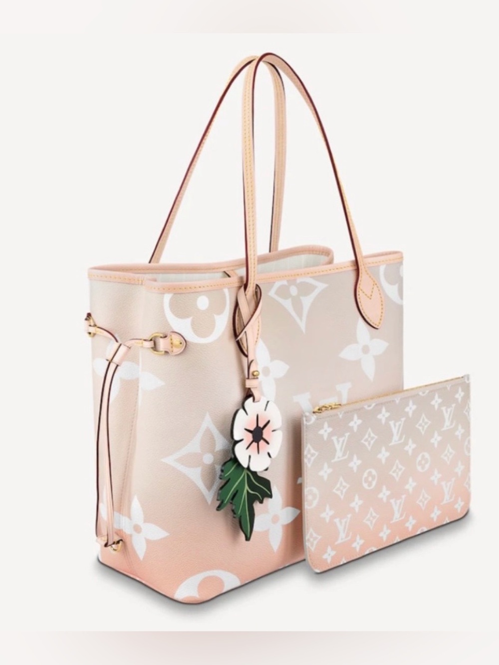 NWT! Louis Vuitton By The Pool Neverfull MM- BRUME